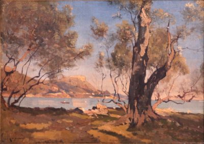 Trees at Beaulieu by Henri Joseph Harpignies